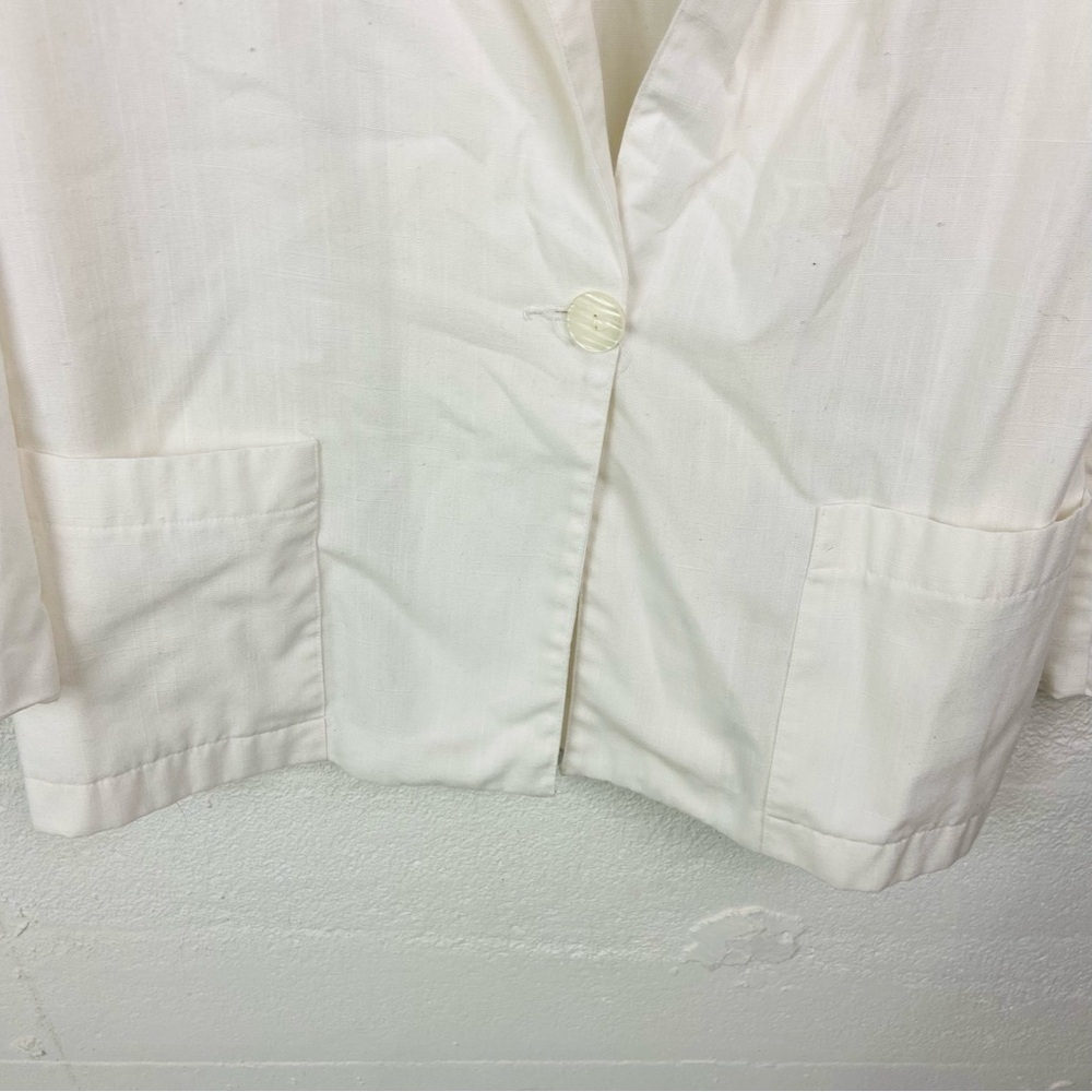 Sag Harbor Classic White lightweight Blazer size 16 - Picture 4 of 11